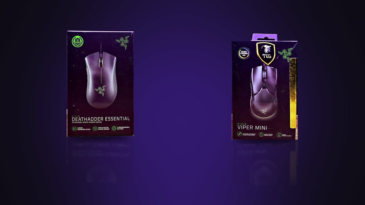 ماوسهای گیمینگ Razer DeathAdder Essential و Viper Mini