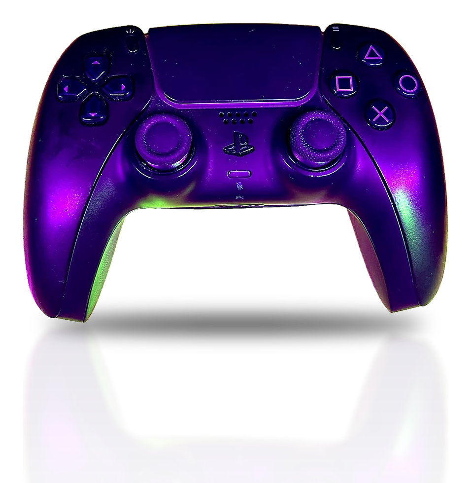 دسته PS5 (DualSense) مشکی استوک — ایراد جزئی بدنه