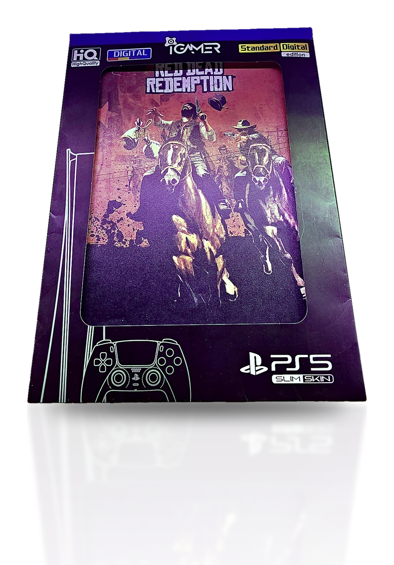 اسکین PS5 Slim طرح Red Dead Redemption