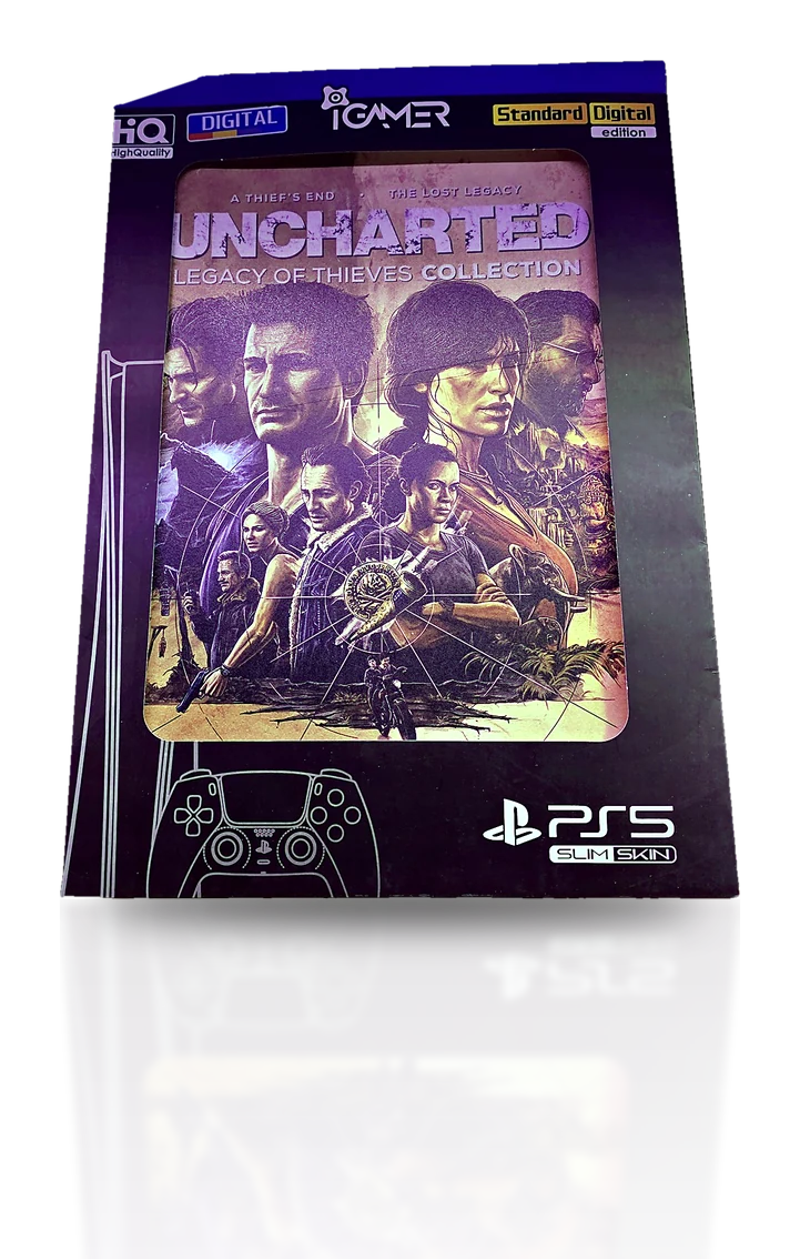اسکین PS5 Slim طرح Uncharted